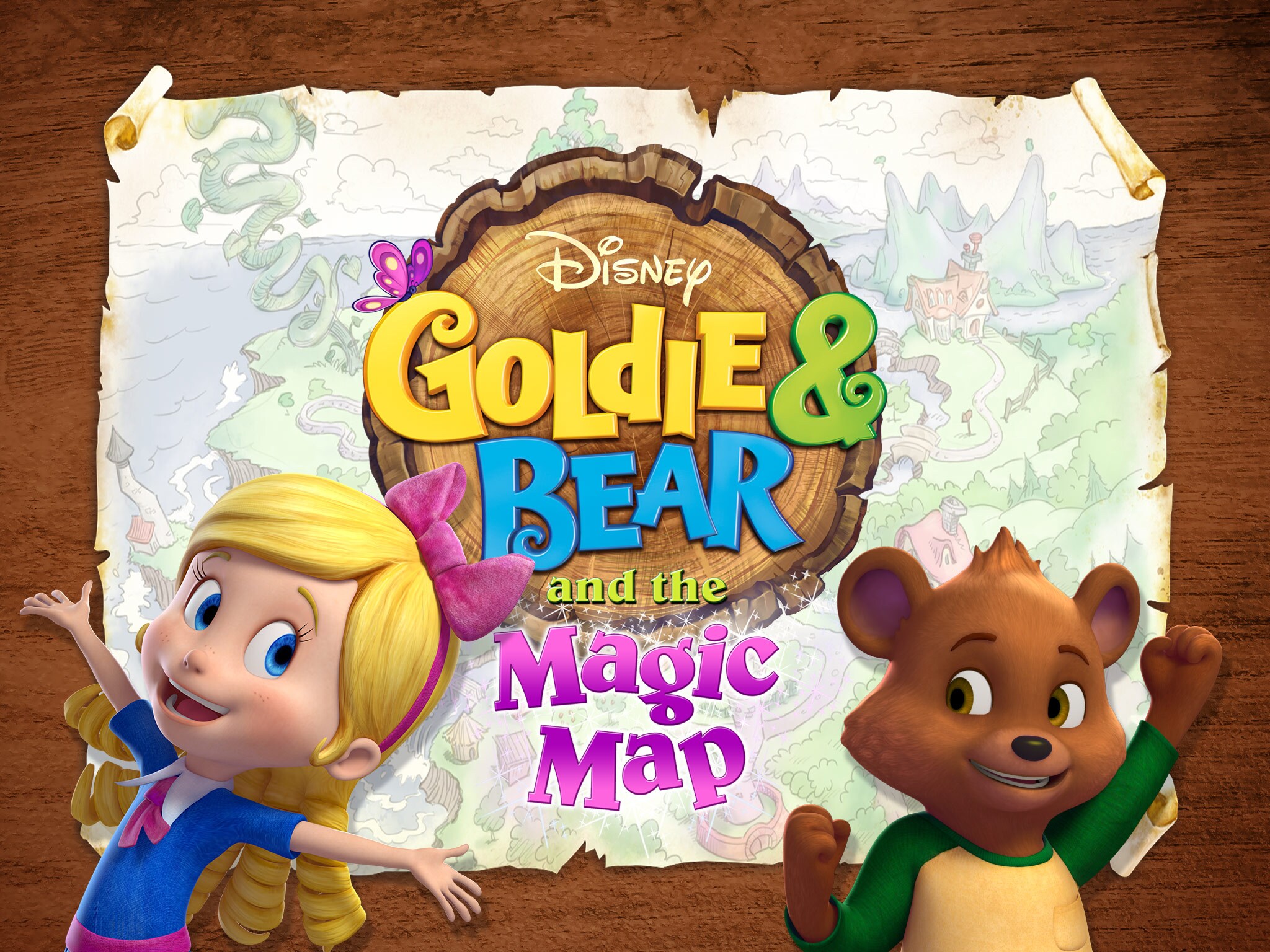 Goldie & Bear and the Magic Map